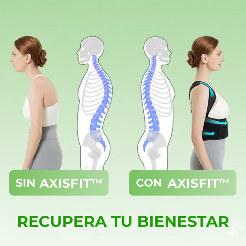 Corrector de Postura AxisFit™ Edición Limitada + Envio Gratis