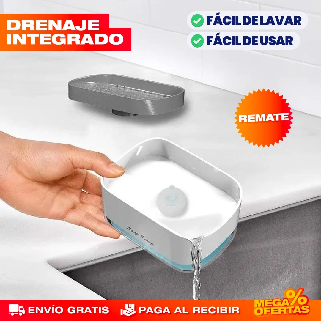 DISPENSADOR AUTOMÁTICO DE JABÓN LÍQUIDO