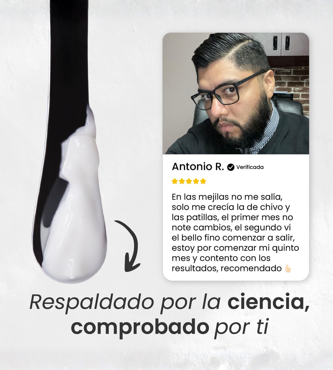 🔥 ¿Tu barba tiene huecos? Apolo Ultra 20% Minoxidil | Barba más abundante y uniforme