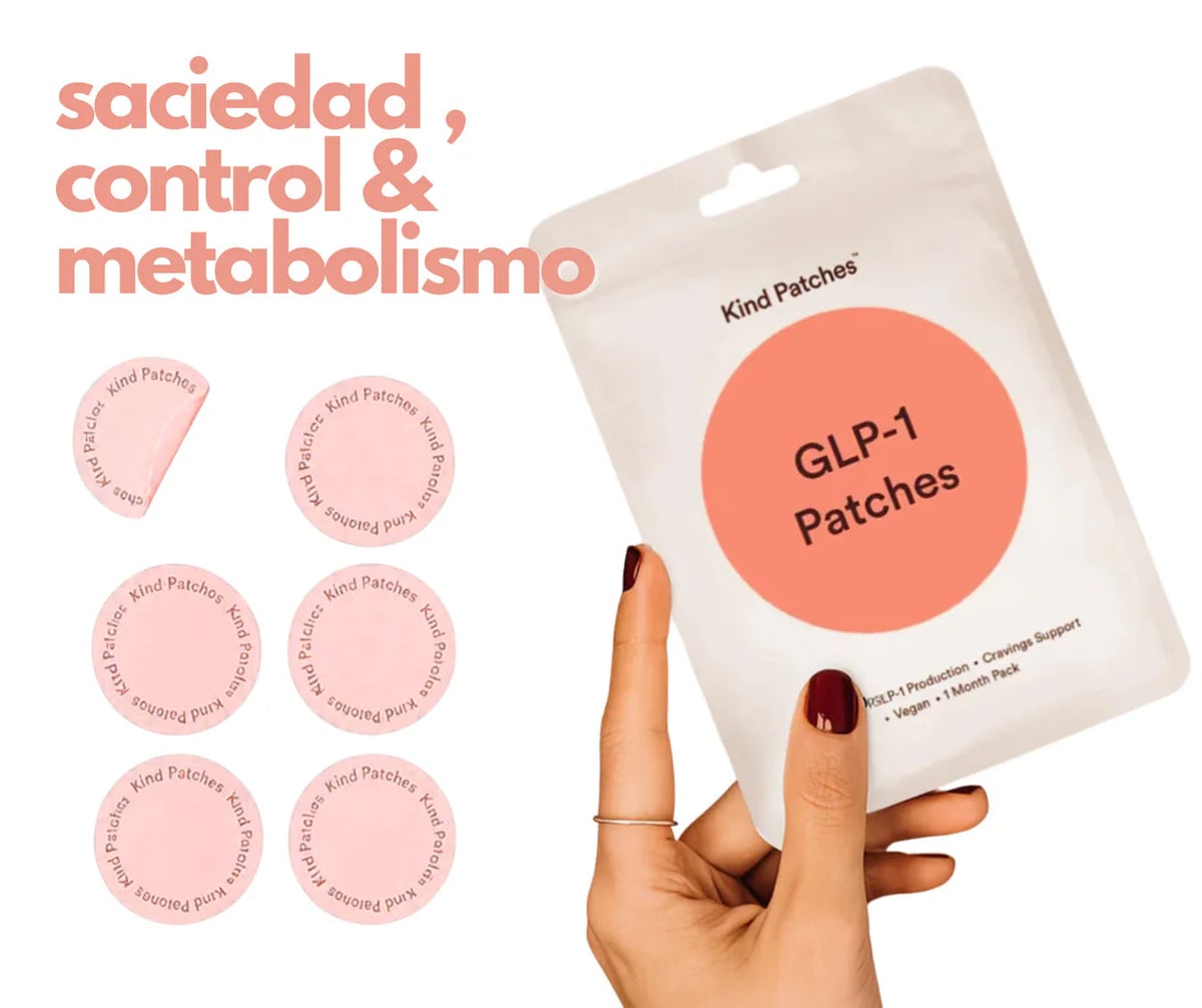 ¡PRODUCTO IMPORTADO 🇺🇲! PARCHES PARA ANSIEDAD AL COMER CON GLP-1