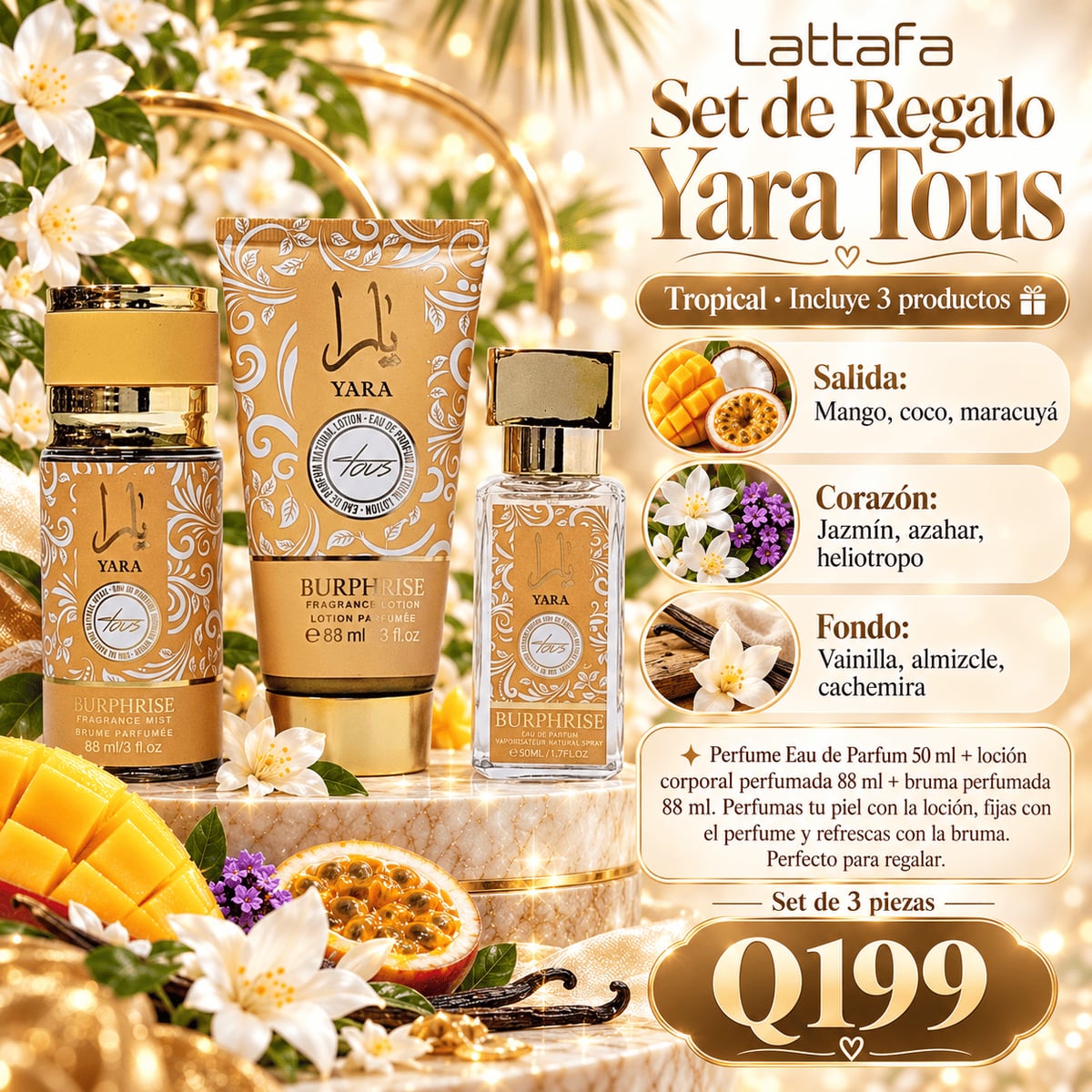 Perfumes Árabes Lattafa Originales – Colección Yara y Asad.