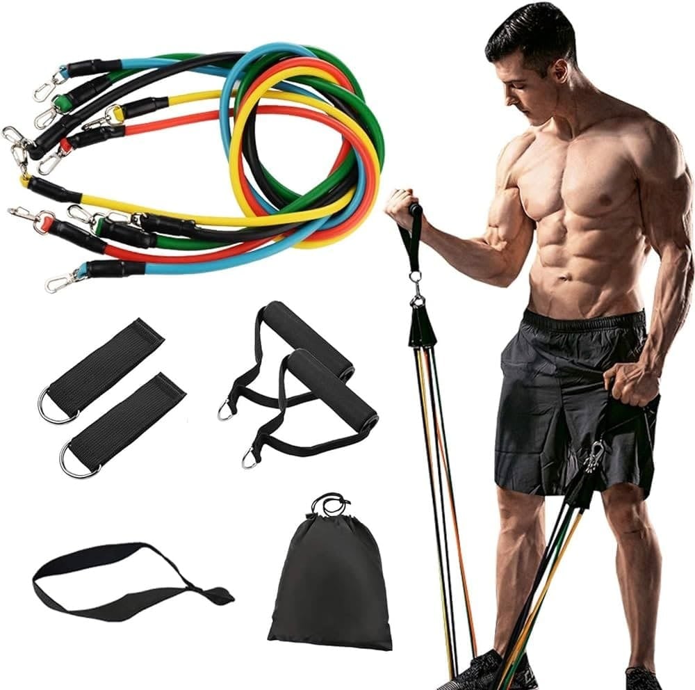 ULTIMAS UNIDADES - Kit de Entrenamiento Funcional 11 Piezas – Gimnasio Completo en Casa (50kg) + ENVÍO GRATIS 🎁