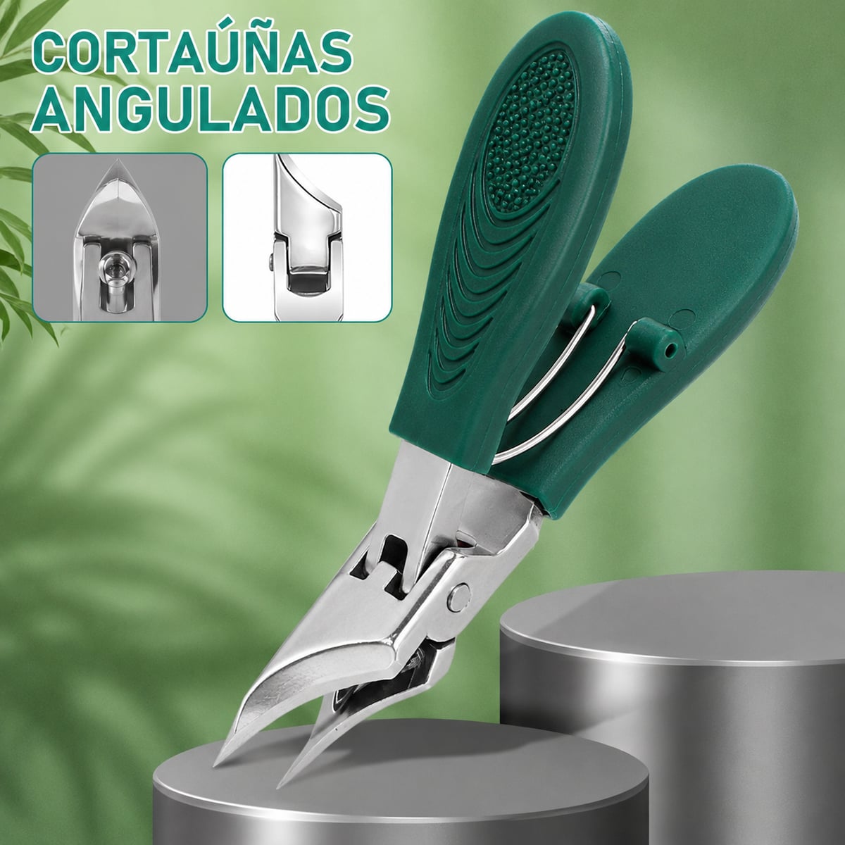 Kit corta uñas avanzado de grado medico / Corta uñas biselados con forma de pico de águila + ENVIO GRATIS