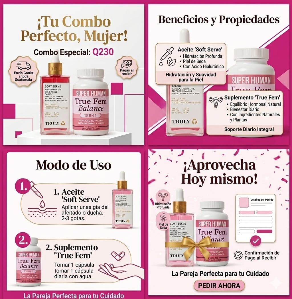 COMBO TRUE FEM + TRULLY