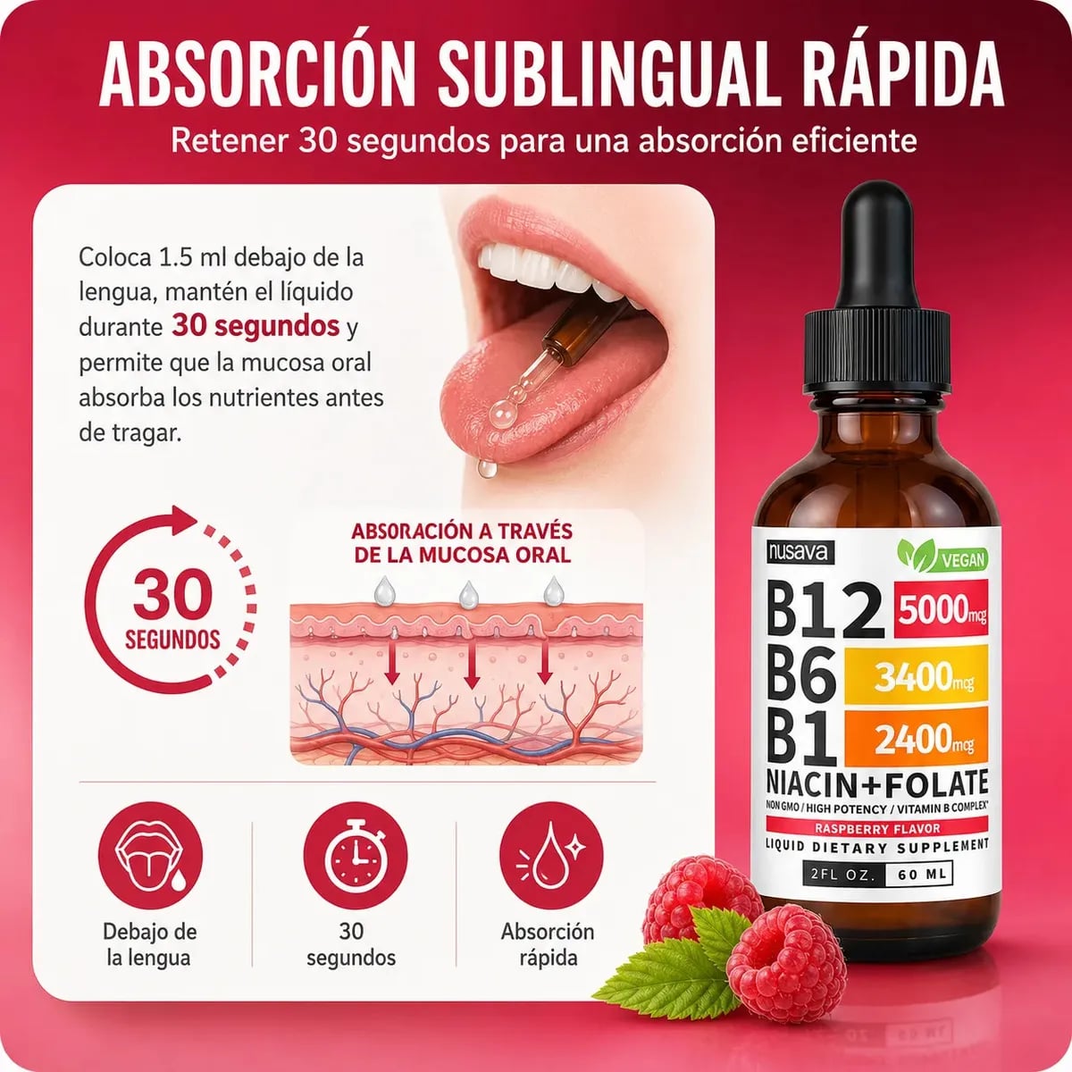 ¡LLEVA 2 Y PAGA 1! RECUPERA TU VITALIDAD -COMBO DE VITAMINA B + ENVÍO GRATIS