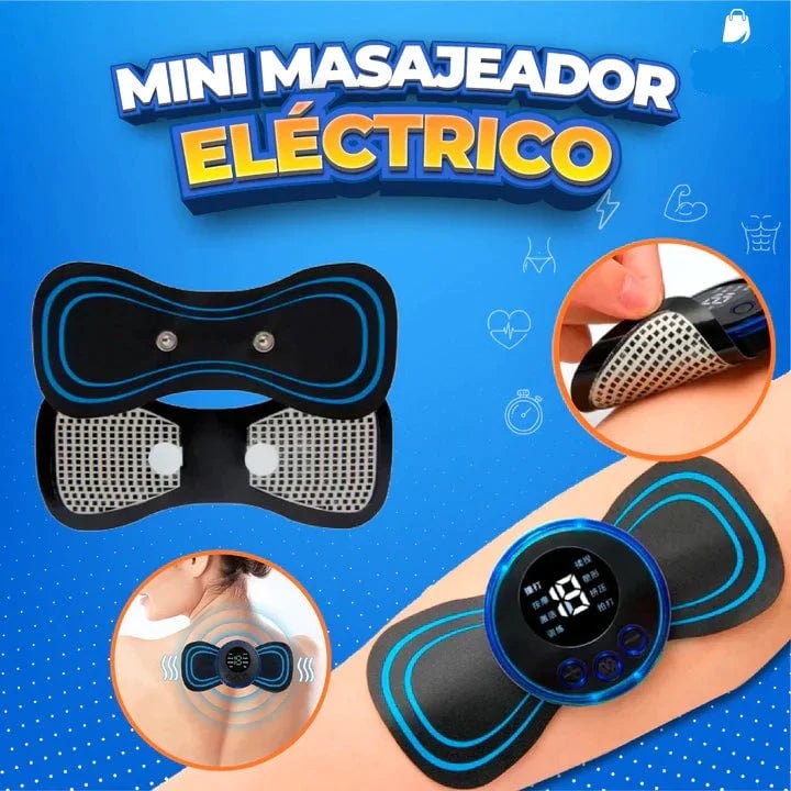 MINI MASAJEADOR MUSCULAR ELÉCTRICO