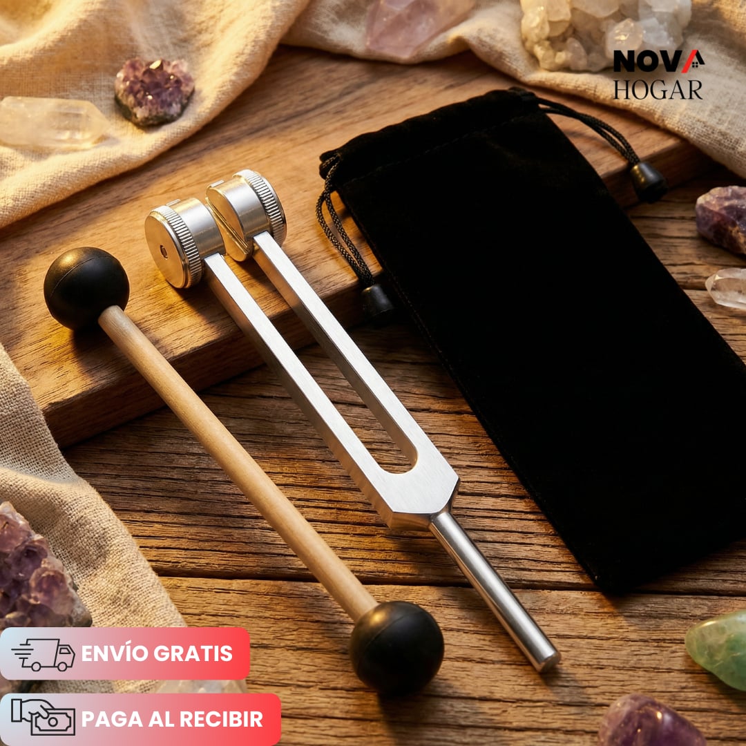 3x1 AuraTone™ Diapasón Terapéutico de 128Hz