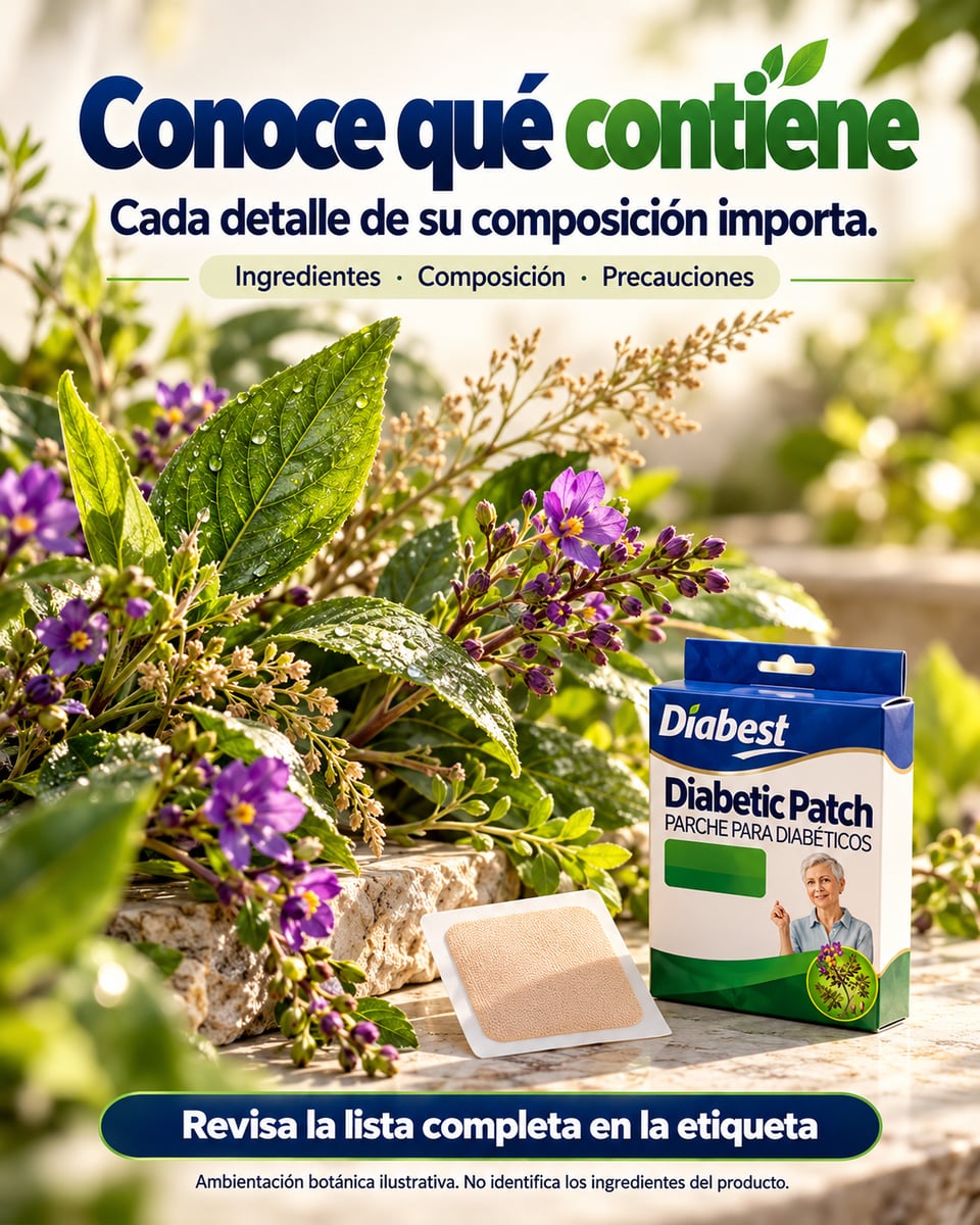Parches para Diabeticos / Elimina Diabetes