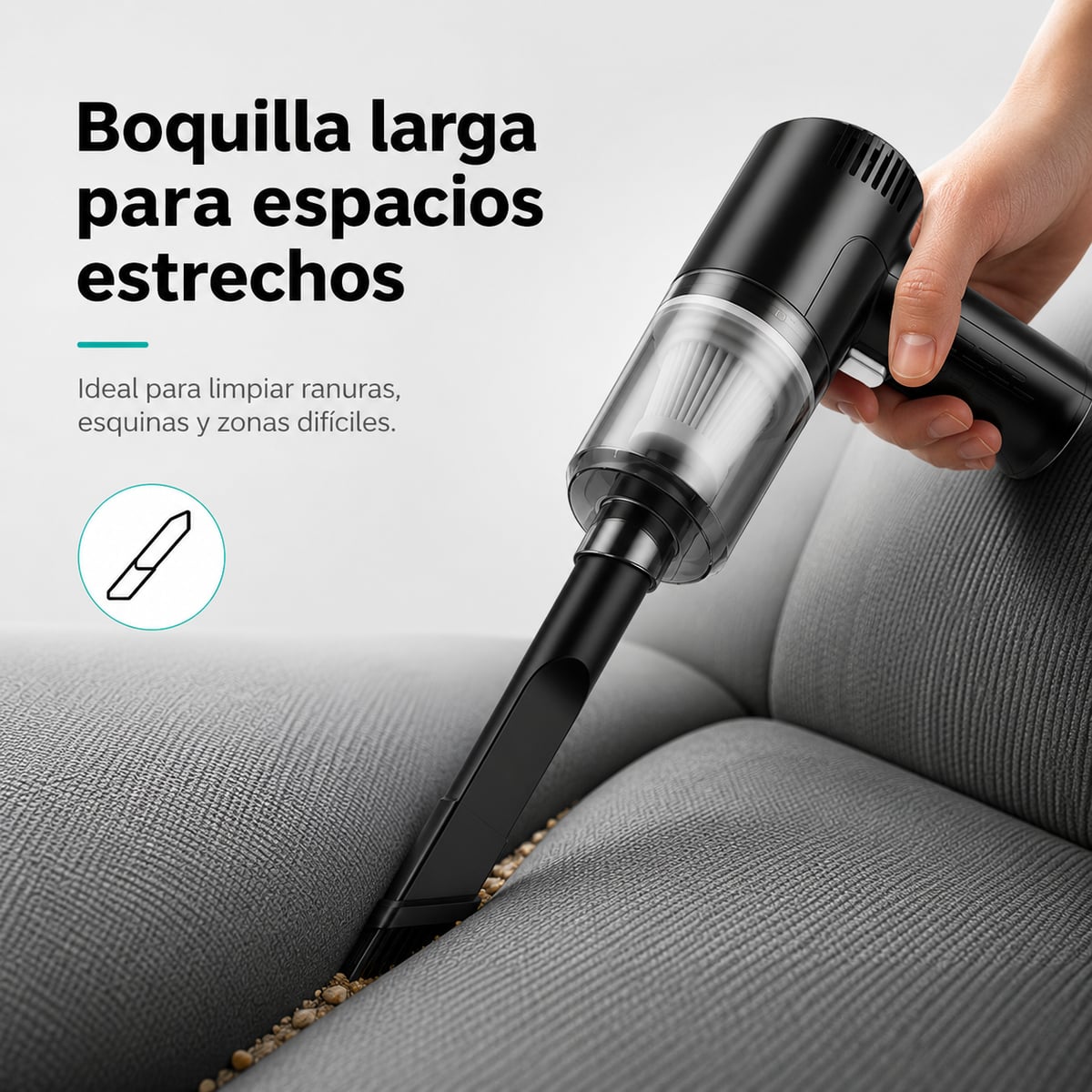 Mini Aspiradora Inalámbrica 3 en 1 – Limpieza Rápida en Cada Rincón