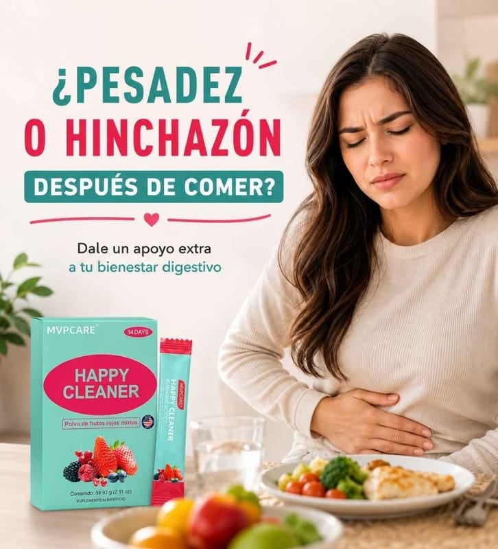 Happy Cleaner Apoya a tu Digestión 