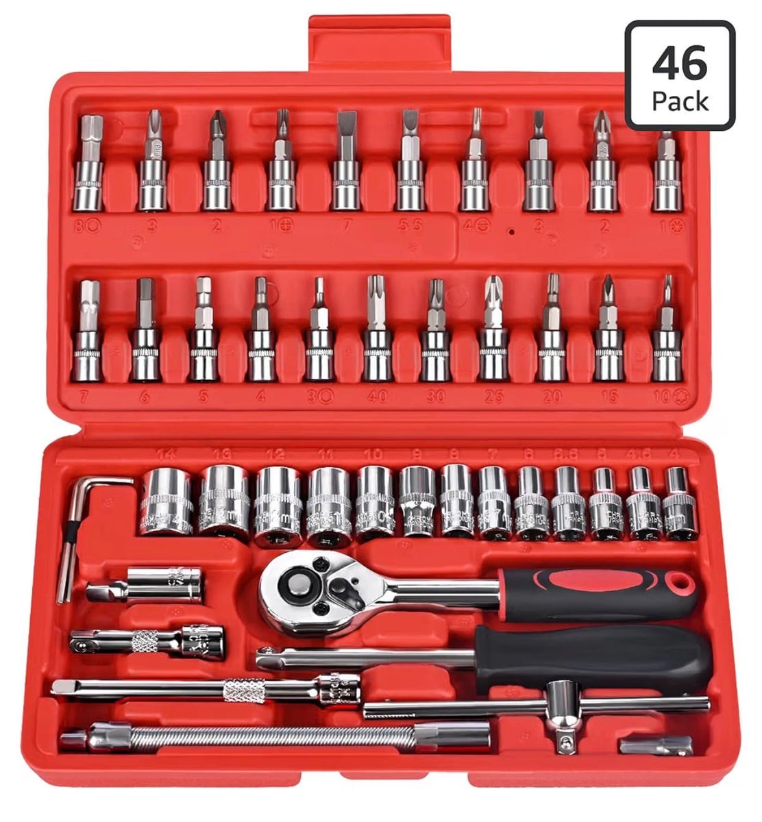Set de Llaves de Dado 46 Piezas – Todo lo que Necesitas en un Solo Estuche