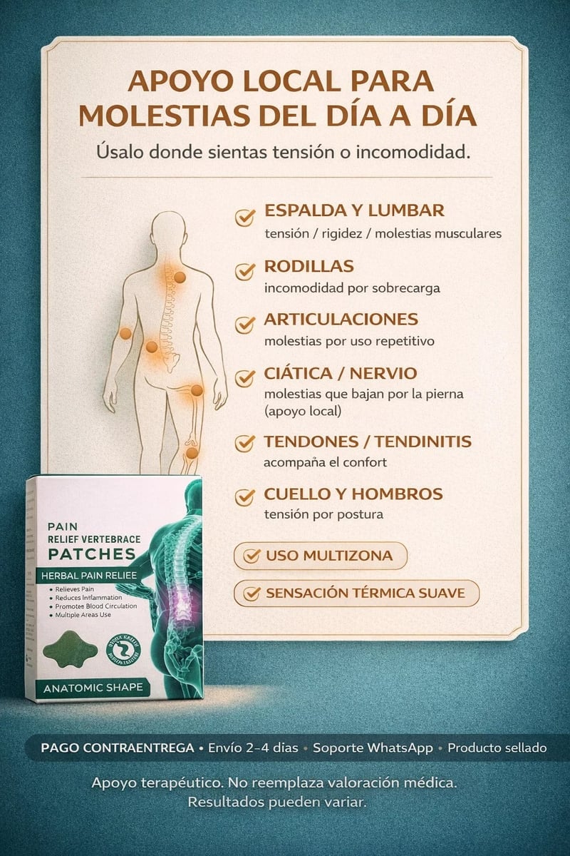 Dolor OFF 360 Parches de alivio multi-zona x10