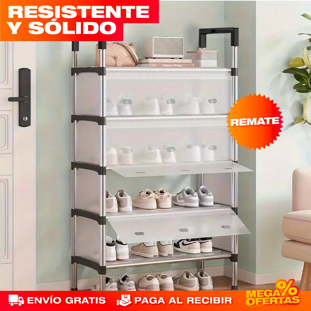 ZAPATERO 5 PISOS ACRÍLICO