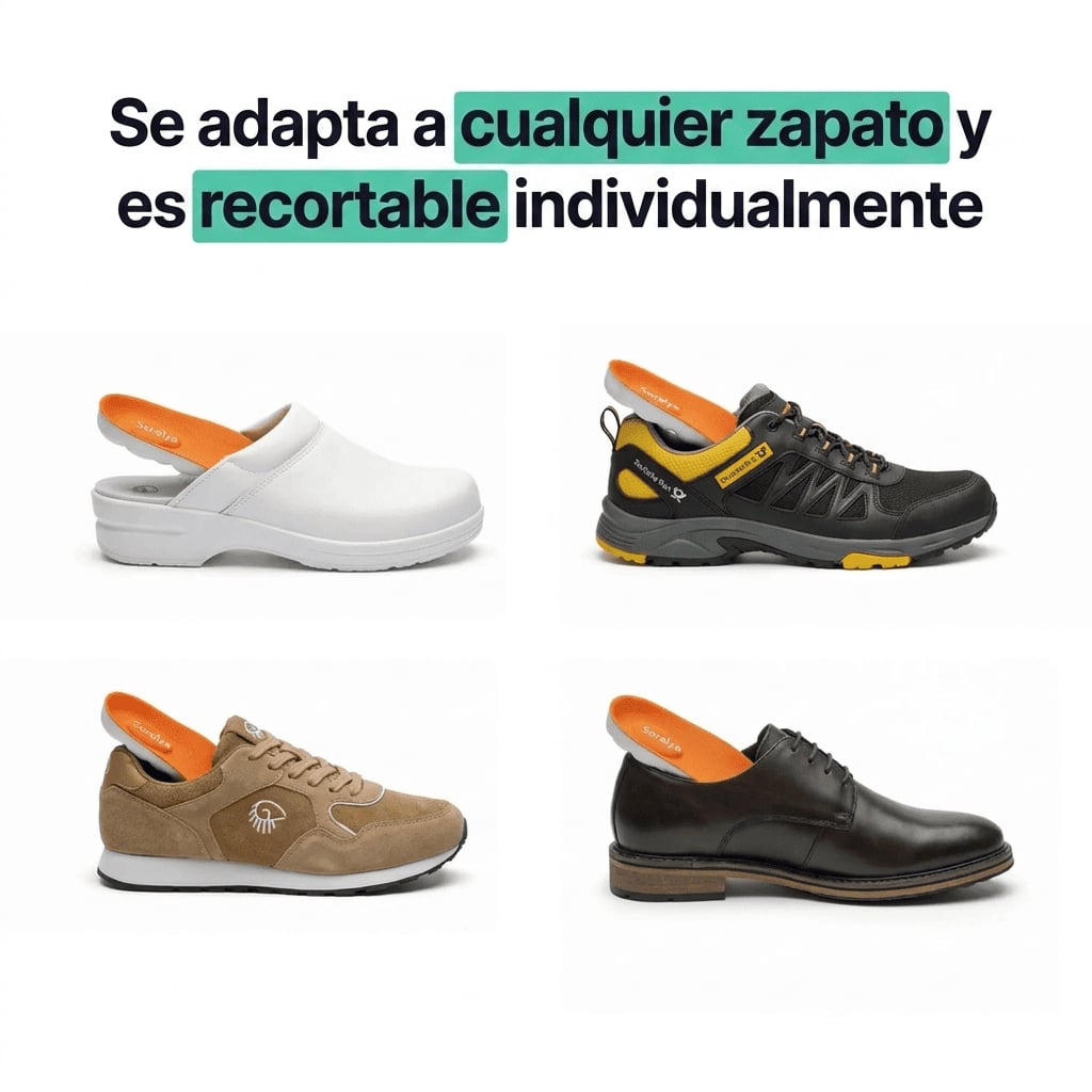 WellFoot Pro® - Plantillas de alivio para la Fascitis Plantar y el Dolor de Talón