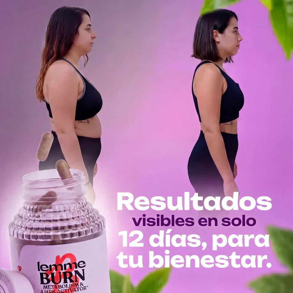 (55% DESCUENTO) Lemme Burn™ | Apoya la Quema de Grasa de Forma Natural