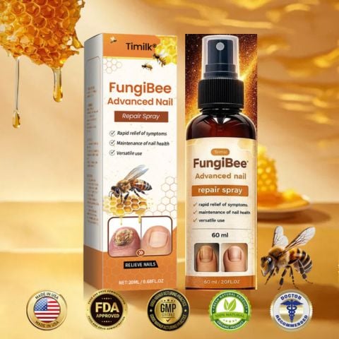 FungiBee® Spray reparador avanzado para uñas – Con Veneno de Abeja Natural 🐝 +REGALO 🎁