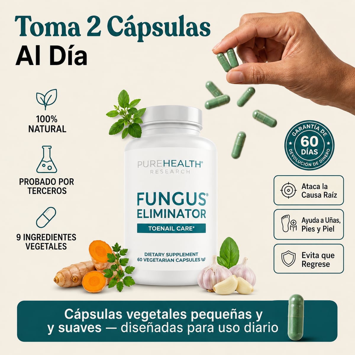 Sana Uña Plus™ — Adiós al Hongo en 30 Días