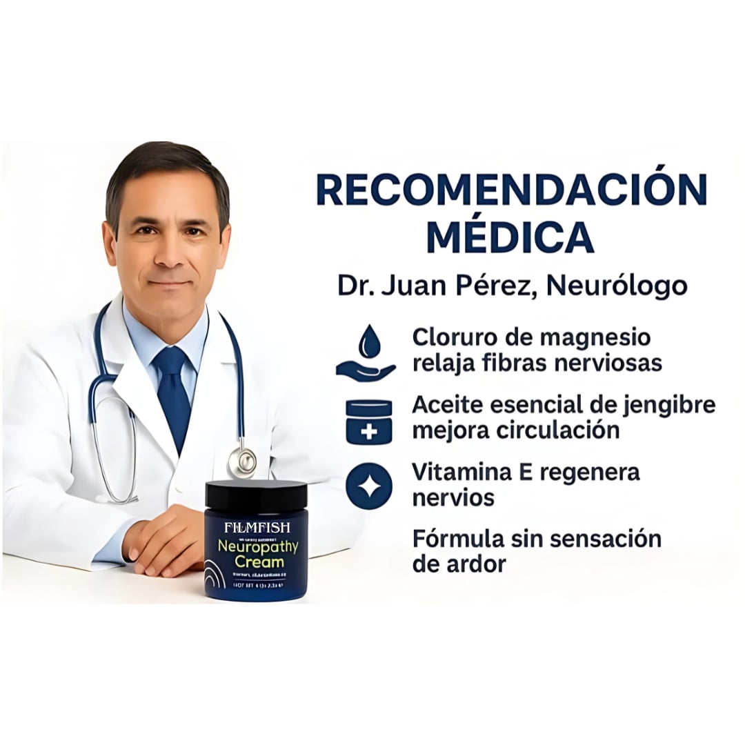 ✨ Crema Neuropathy Natural 🌿 – Alivio Rápido ⚡ para el Dolor Nervioso 💆🦶