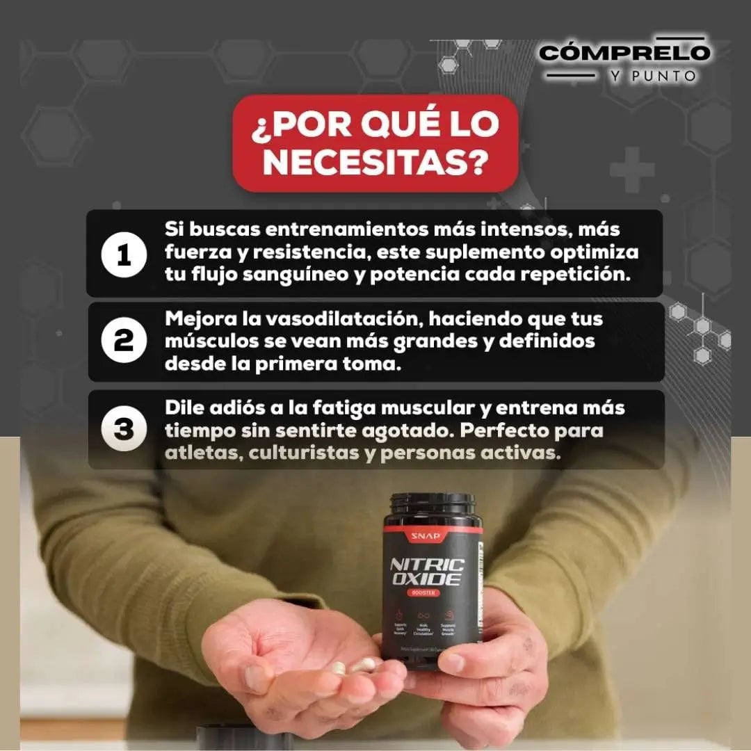 Óxido Nítrico:* Original Importado desde U.S.A.