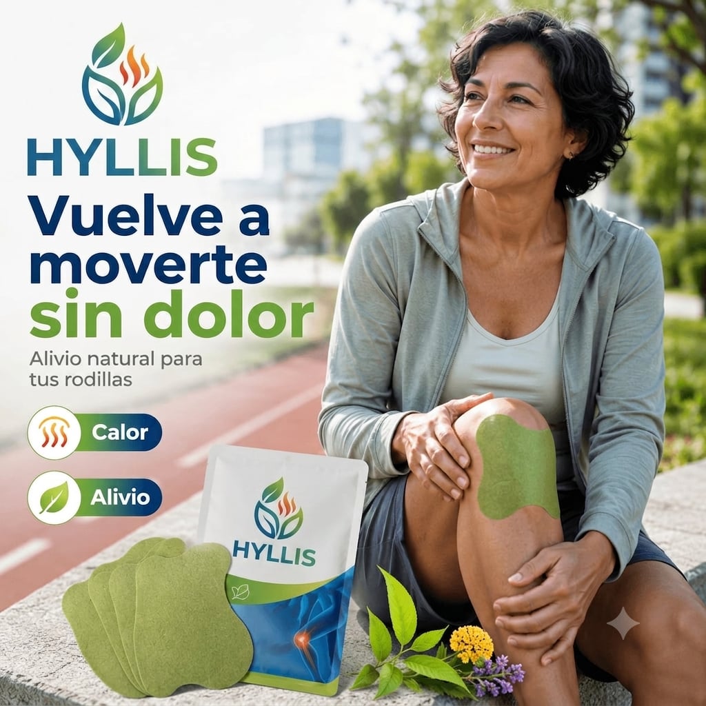 HYLLIS®2X1: (20 Parches) autocalentables de ajenjo que devuelven el confort a tus articulaciones.