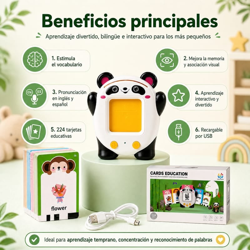 VerbaLingo - Tarjetas Educativas Bilingües