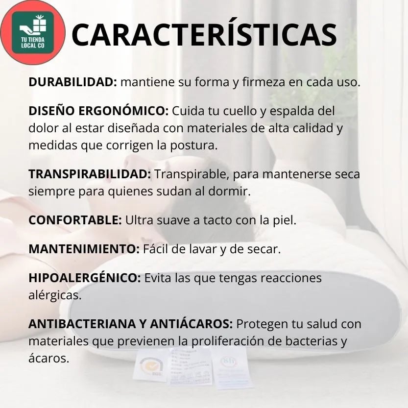 OFERTA 2 X 1 - DELUXE ERGONOMIC RELAX Almohada Ortopédica