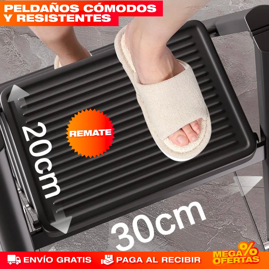 ESCALERA PLEGABLE 4 PASOS