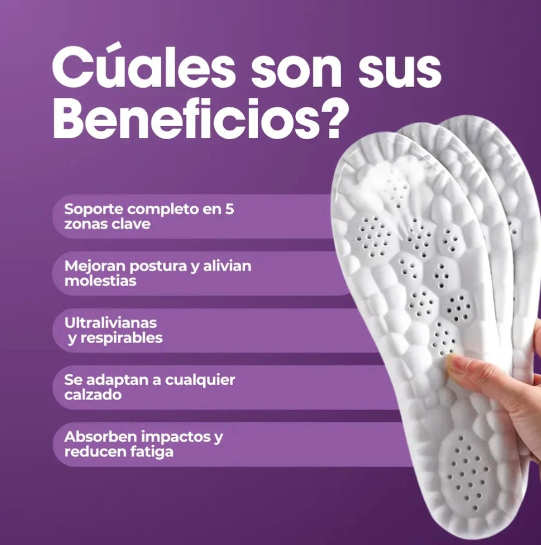 Plantillas Ortopédicas CLOUD-COMFY | Alivia el dolor plantar