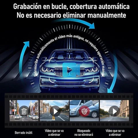 Retrovisor con Cámara | Protege tu carro y graba todo + Envio Gratis