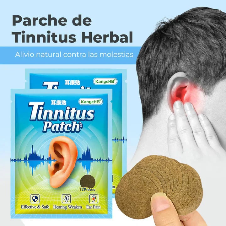 Parche para dolor de oídos 🎁 OFERTA 12 PARCHES PARA EL TINNITUS 🎁