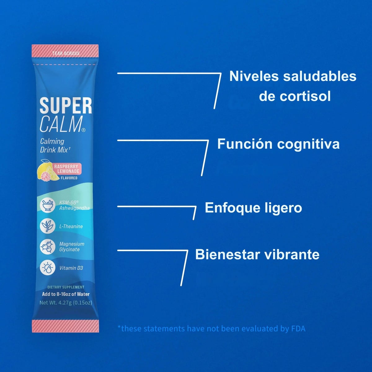 SuperCalm® | Dile adiós al Estrés Crónico Y a esos Kilos de mas por el Cortisol Elevado...