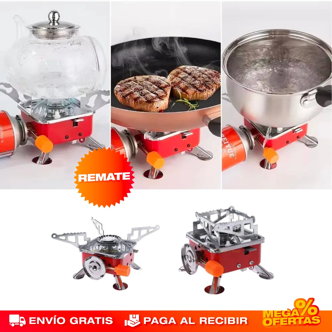 MINI ESTUFA DE GAS PORTÁTIL