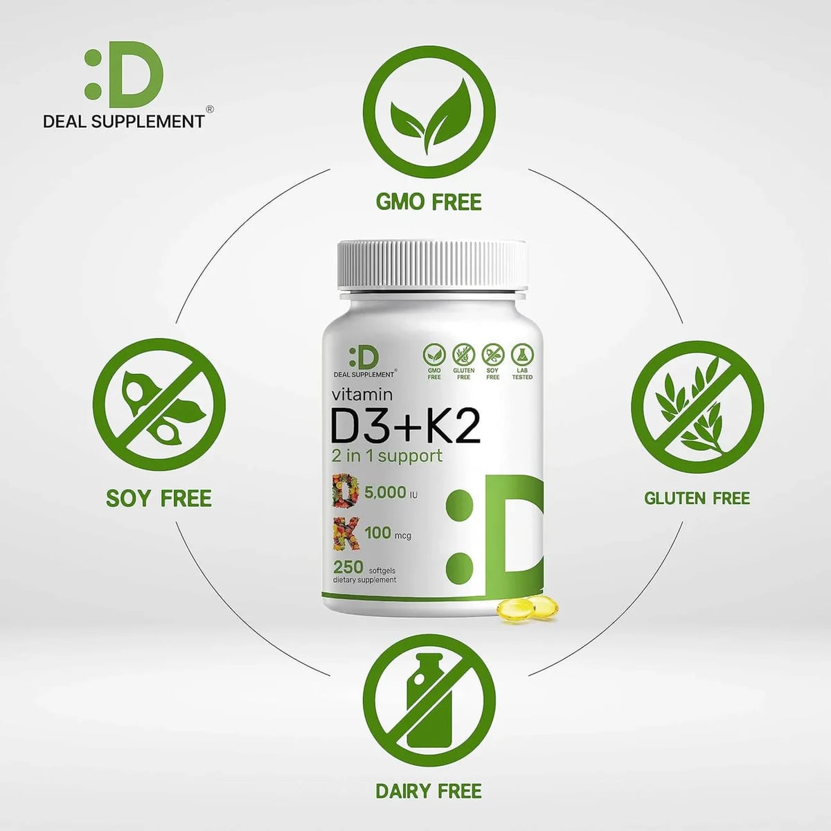 Suplemento de vitamina D3K2 OFERTA !!✅ 👩🏻⚕️