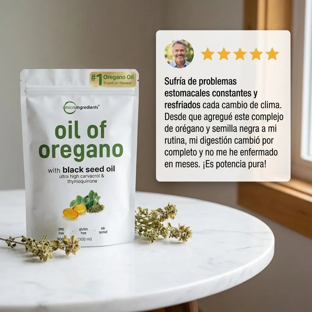 Cápsulas Aceite de Orégano