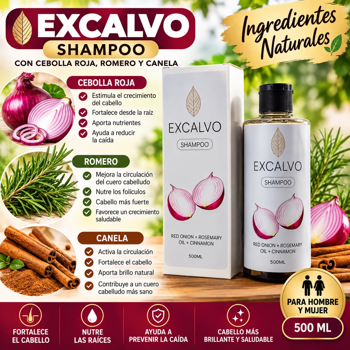 Excalvo Shampoo 500ML