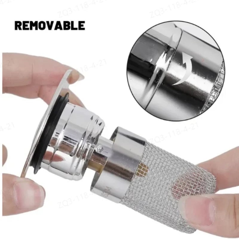Tapón Filtro de Drenaje para Baño 🧼 + Envío Gratis