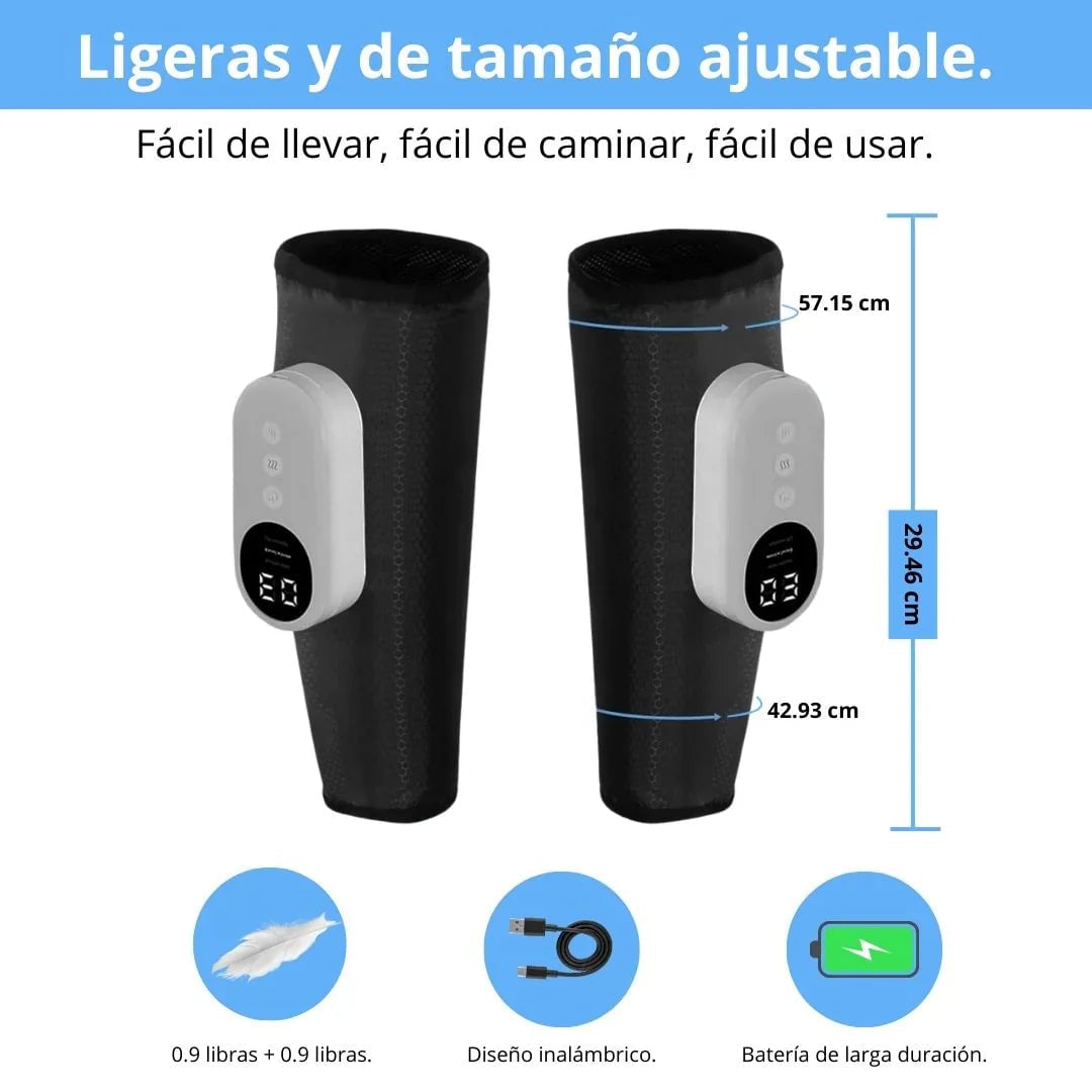 AlivioMax™ - Dile adiós al dolor de piernas en 30 minutos diarios