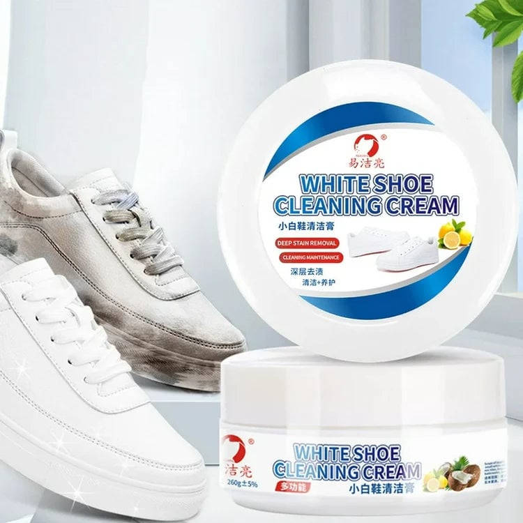 Crema Limpiadora Calzado - ¡Tus zapatos blancos como el primer día!