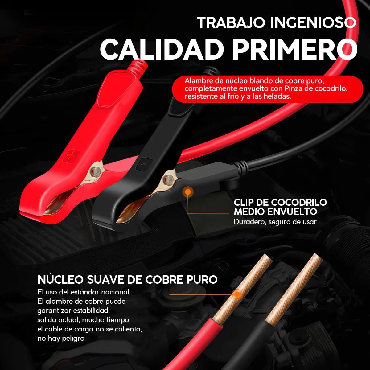 Arrancador Portátil De Baterías y Cargador + Envío Gratis Con Regalo 🎁