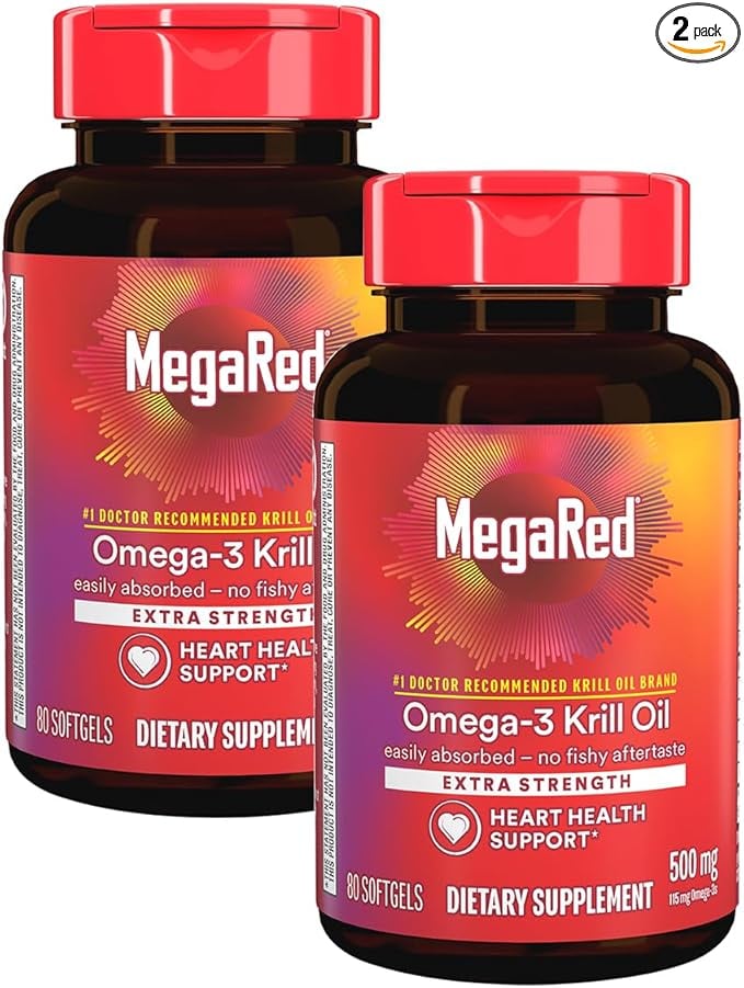 🔥MegaRed Omega-3® Gel Suave – Apoya tu corazón, mente y articulaciones