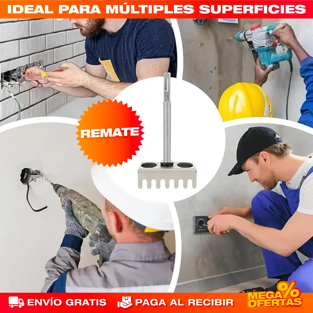 2x1 / BROCA HARD HOLE PARA CORTES CUADRADOS