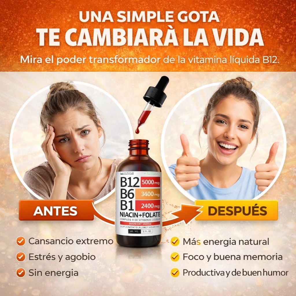 ⚡COMPLEX VITAMINICO B12 NUSAVA 2 UNIDADES- ENVIO GRATIS