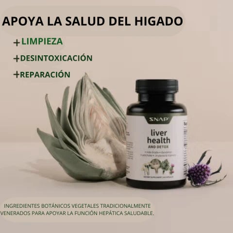 LIVER HEALTH®-DESINTOXICA TU HIGADO Y DEJA DE PADECER HIGADO GRASO