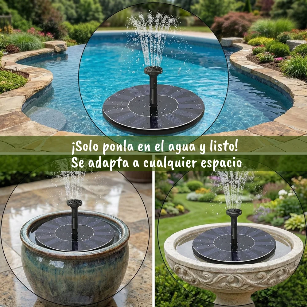 Fuente de Agua Solar