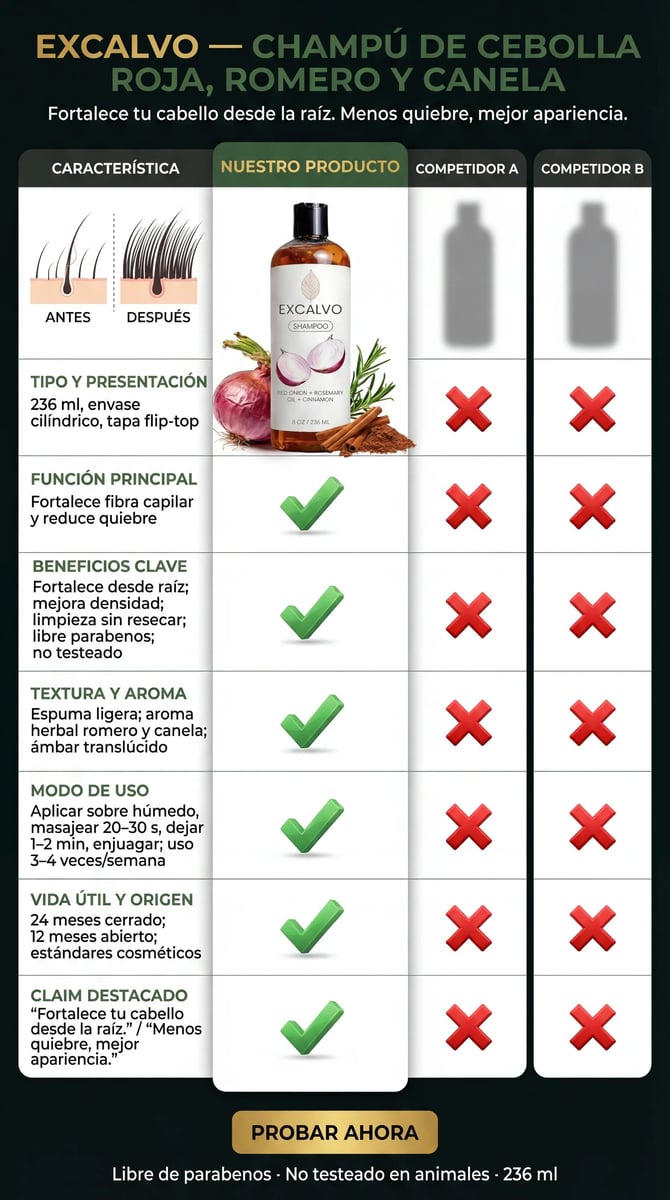 Crece Tu Cabello Naturalmente De Nuevo O Te Regresamos Tu Dinero + ENVÍO GRATIS 🎁