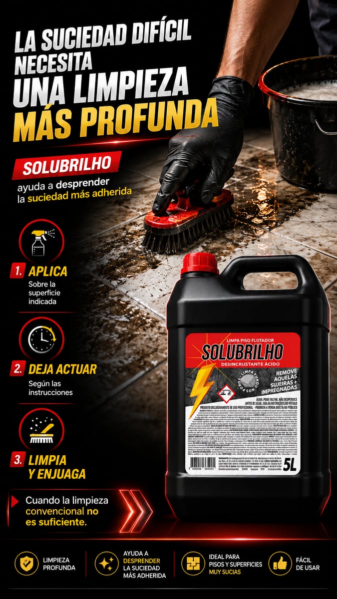 Cómo aplicar Solubrilho