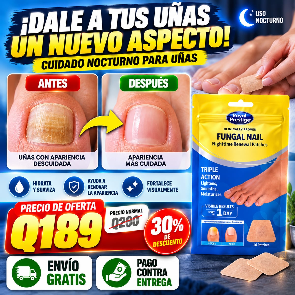 Parches Fungal Nail  Premiun