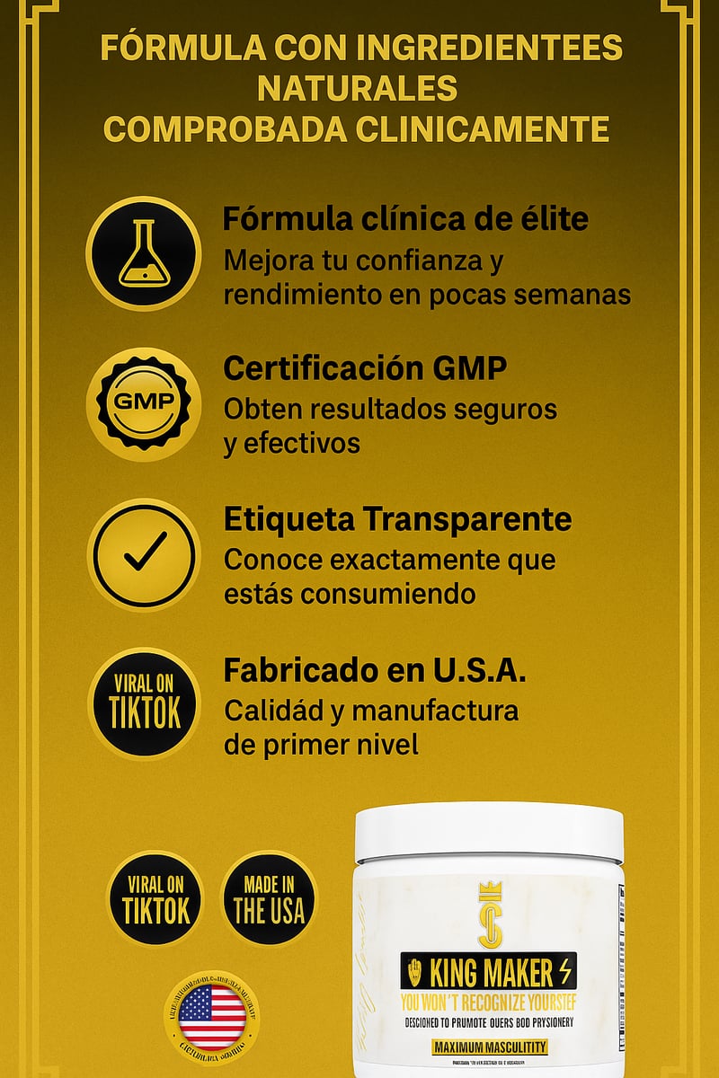👑 KING MAKER – Activa tu Potencial Masculino 🔥