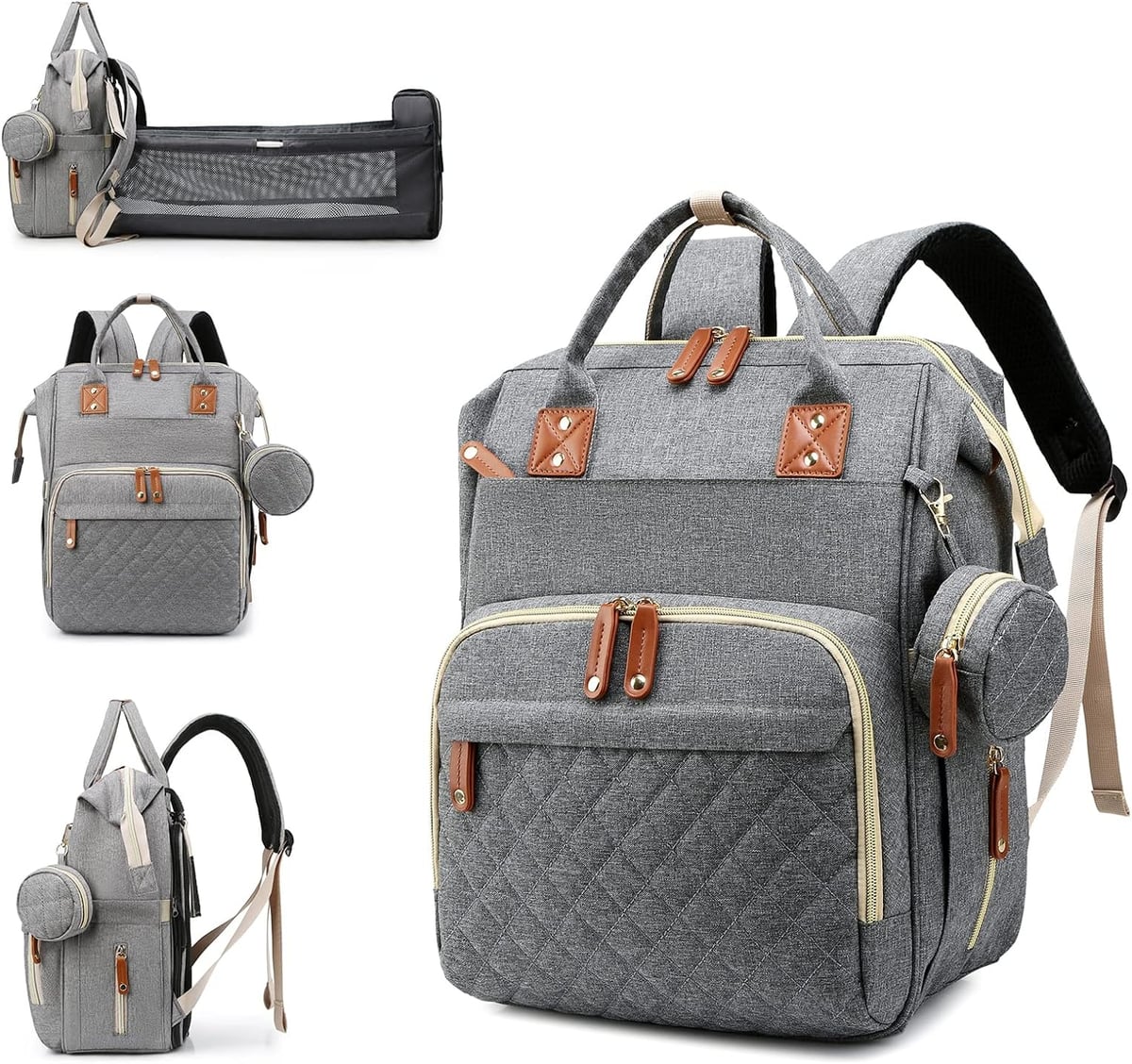 BABYGO™ - MOCHILA PAÑALERA MULTIFUNCIONAL + ENVÍO GRATIS📦