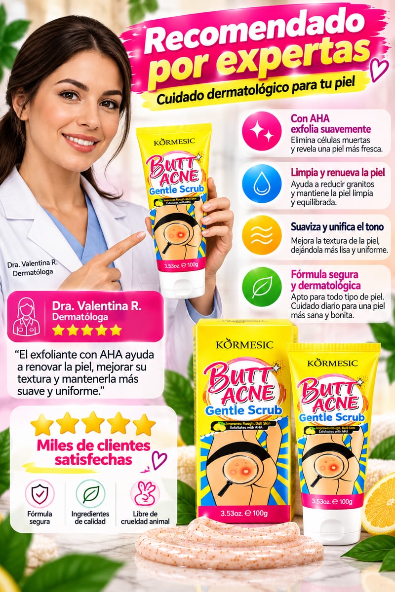 Exfoliante Corporal para Glúteos